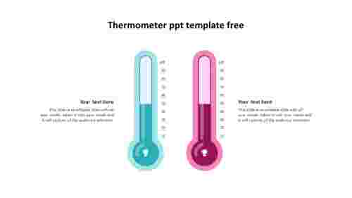 powerpoint thermometer slide download